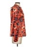 Hutch 100% Polyester Orange 3/4 Sleeve Blouse Size S - photo 4
