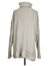 Aerie 100% Polyester Gray Turtleneck Sweater Size S - photo 2