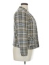 Zara Plaid Gray Blazer Size XL - photo 4