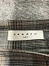 Sandro 100% Cotton Plaid Gray Dress Pants Size EU (FR) 36 / US 4 - photo 7