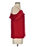 Assorted Brands 100% Polyester Red Sleeveless Blouse Size XS - photo 4