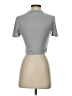 Assorted Brands Silver Short Sleeve Turtleneck Size S - photo 2