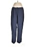 Eileen Fisher Solid Blue Casual Pants Size L - photo 1