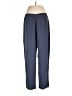 Eileen Fisher Solid Blue Casual Pants Size L - photo 2