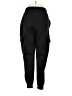 Acknowledge 100% Polyester Black Cargo Pants Size M - photo 2