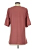 Final Touch Burgundy Short Sleeve Blouse Size S - photo 2