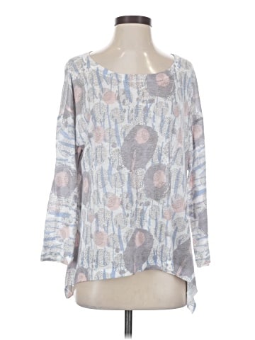 Nally & Millie 3/4 Sleeve Blouse (view 1)