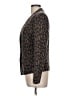 RACHEL Rachel Roy Animal Print Brown Blazer Size L - photo 5
