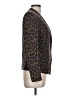 RACHEL Rachel Roy Animal Print Brown Blazer Size L - photo 4