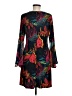 Unbranded Print Black Cocktail Dress Size M (estimated) - photo 2