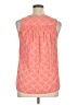 dalia Orange Sleeveless Blouse Size XL - photo 2