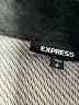 Express 100% Polyester Black Coat Size S - photo 6
