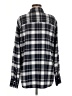 Treasure & Bond Plaid Gray Long Sleeve Button-Down Shirt Size M - photo 2