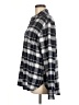 Treasure & Bond Plaid Gray Long Sleeve Button-Down Shirt Size M - photo 5