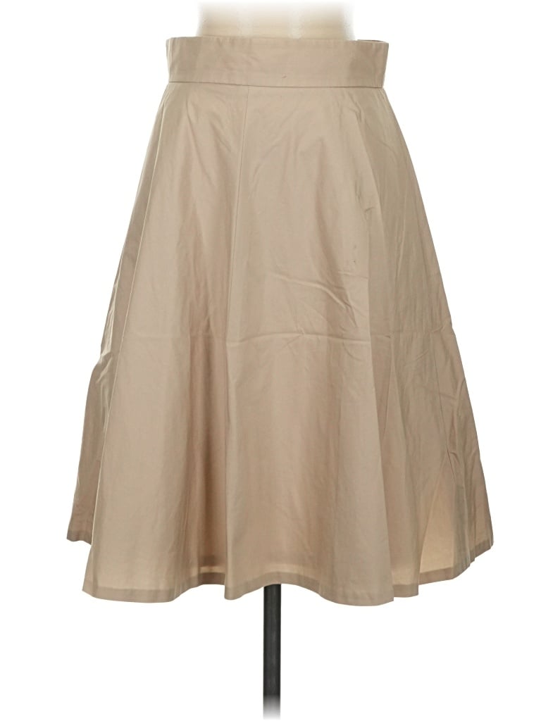Pre-owned Brooks Brothers Casual Skirt In Tan