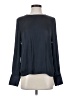 Banana Republic 100% Polyester Black Long Sleeve Blouse Size S - photo 1