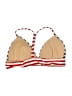 Unbranded Stripes Ivory Swimsuit Top Size L (estimated) - photo 2
