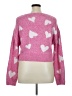 Jessica Simpson Hearts Pink Pullover Sweater Size XL - photo 2