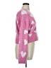 Jessica Simpson Hearts Pink Pullover Sweater Size XL - photo 4