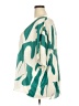 Shein Curve 100% Polyester Green 3/4 Sleeve Blouse Size 20 Plus (4) - photo 5