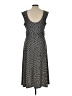 db established 1962 Polka Dots Gray Casual Dress Size L - photo 2