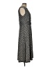 db established 1962 Polka Dots Gray Casual Dress Size L - photo 4