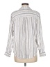 Rails Stripes Ivory Long Sleeve Blouse Size M - photo 2