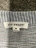 Blu Pepper Gray Short Sleeve Blouse Size M - photo 7