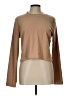 Chic Wish 100% Polyester Tan Sweatshirt Size L - photo 1