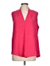 Ava & Grace 100% Polyester Pink Sleeveless Blouse Size L - photo 1