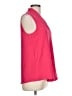 Ava & Grace 100% Polyester Pink Sleeveless Blouse Size L - photo 4