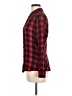 Marciano Plaid Red Long Sleeve Button-Down Shirt Size M - photo 5