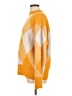 Zara Argyle Yellow Pullover Sweater Size L - photo 5
