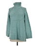 Moth Teal Turtleneck Sweater Size S - photo 1