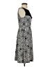 Chico's Graphic Silver Gray Cocktail Dress Size Sm (0) - photo 4