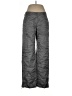 Neiman Marcus Chevron-herringbone Gray Casual Pants Size 12 - photo 1