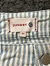 Sundry 100% Cotton Stripes Blue Jeans Size 25 waist - photo 7
