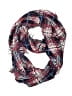 Unbranded Plaid Burgundy Red Scarf One size - photo 1