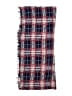 Unbranded Plaid Burgundy Red Scarf One size - photo 2