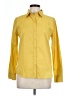 Deauville Solid Yellow Long Sleeve Button-Down Shirt Size L (estimated) - photo 1