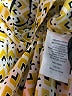Carolina Belle 100% Polyester Polka Dots Yellow Short Sleeve Blouse Size M - photo 8