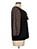 Assorted Brands Black 3/4 Sleeve Blouse Size M - photo 4