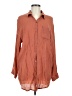 Unbranded Orange Long Sleeve Button-Down Shirt One size - photo 1