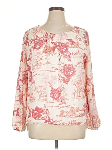 Sara Michelle 3/4 Sleeve Blouse (view 1)