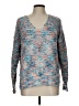 Rachel Zoe TJX Tweed Blue Pullover Sweater Size L - photo 1