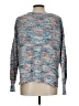 Rachel Zoe TJX Tweed Blue Pullover Sweater Size L - photo 2
