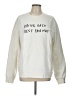 Snap White Sweatshirt Size L - photo 1