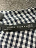 Zara 100% Lyocell Houndstooth Gray Long Sleeve Blouse Size XL - photo 7