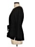 Ann Taylor 100% Polyester Black Long Sleeve Blouse Size M - photo 5