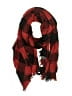 Unbranded Plaid Red Scarf One size - photo 1